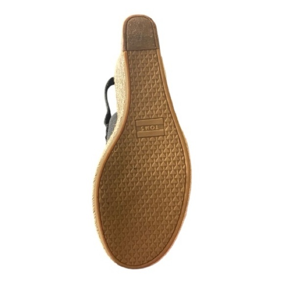 TOMS-MONICA WEDGE SANDALS-WOMENS SIZE 9 - Picture 8 of 10